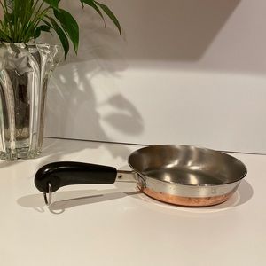 Revere Ware copper bottomed pan